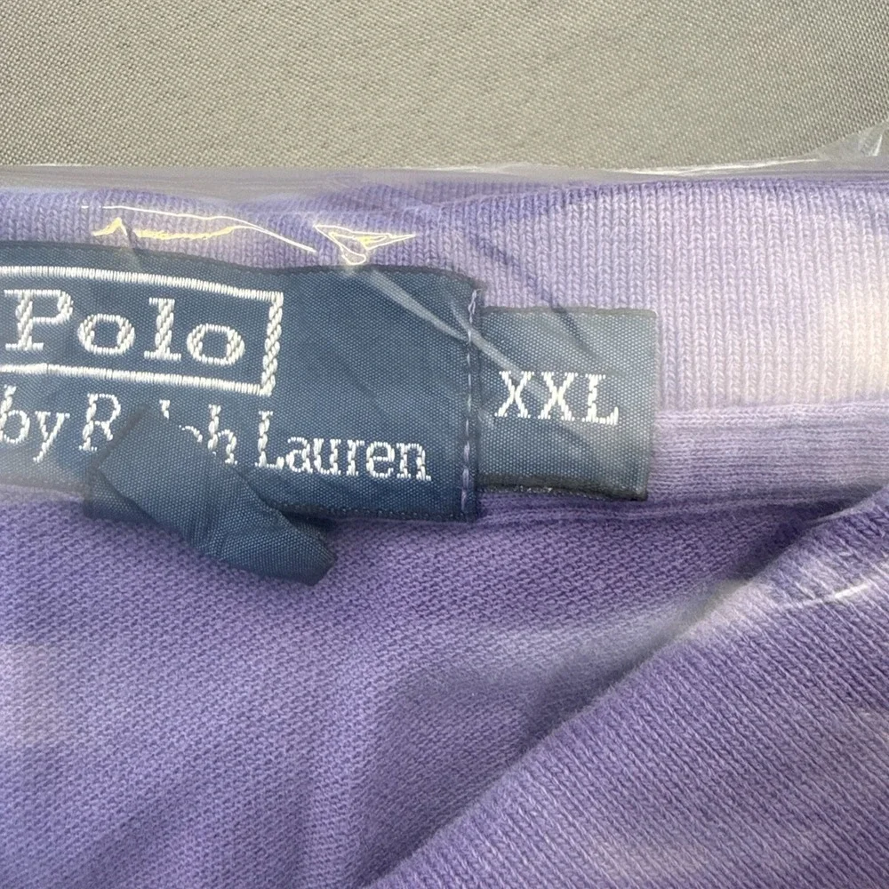 Polo by Ralph Lauren Lavender Polo Shirt with Yellow Pony